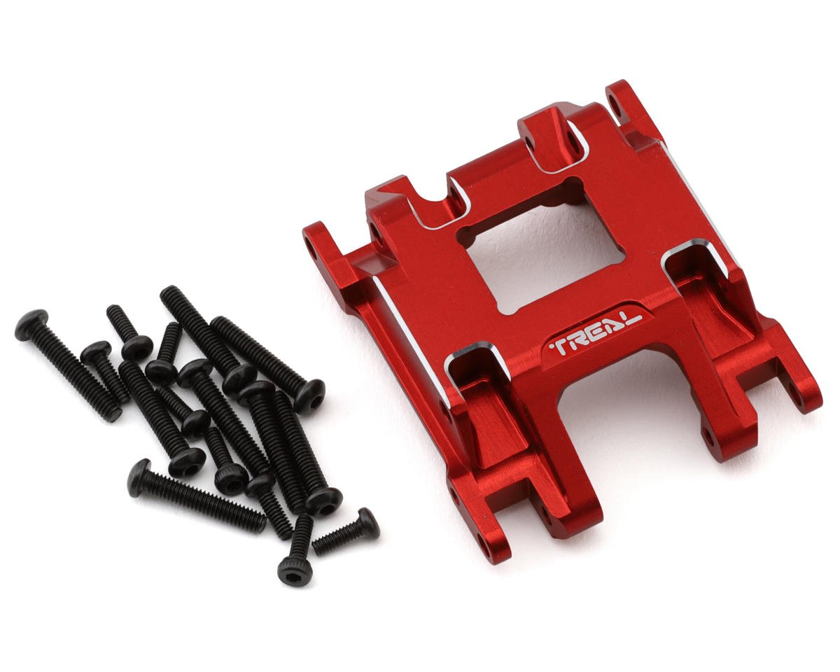 Treal Hobby Aluminum Center Skid Plate for Traxxas TRX-4M (Red) (TLHTTRX-4M-27)