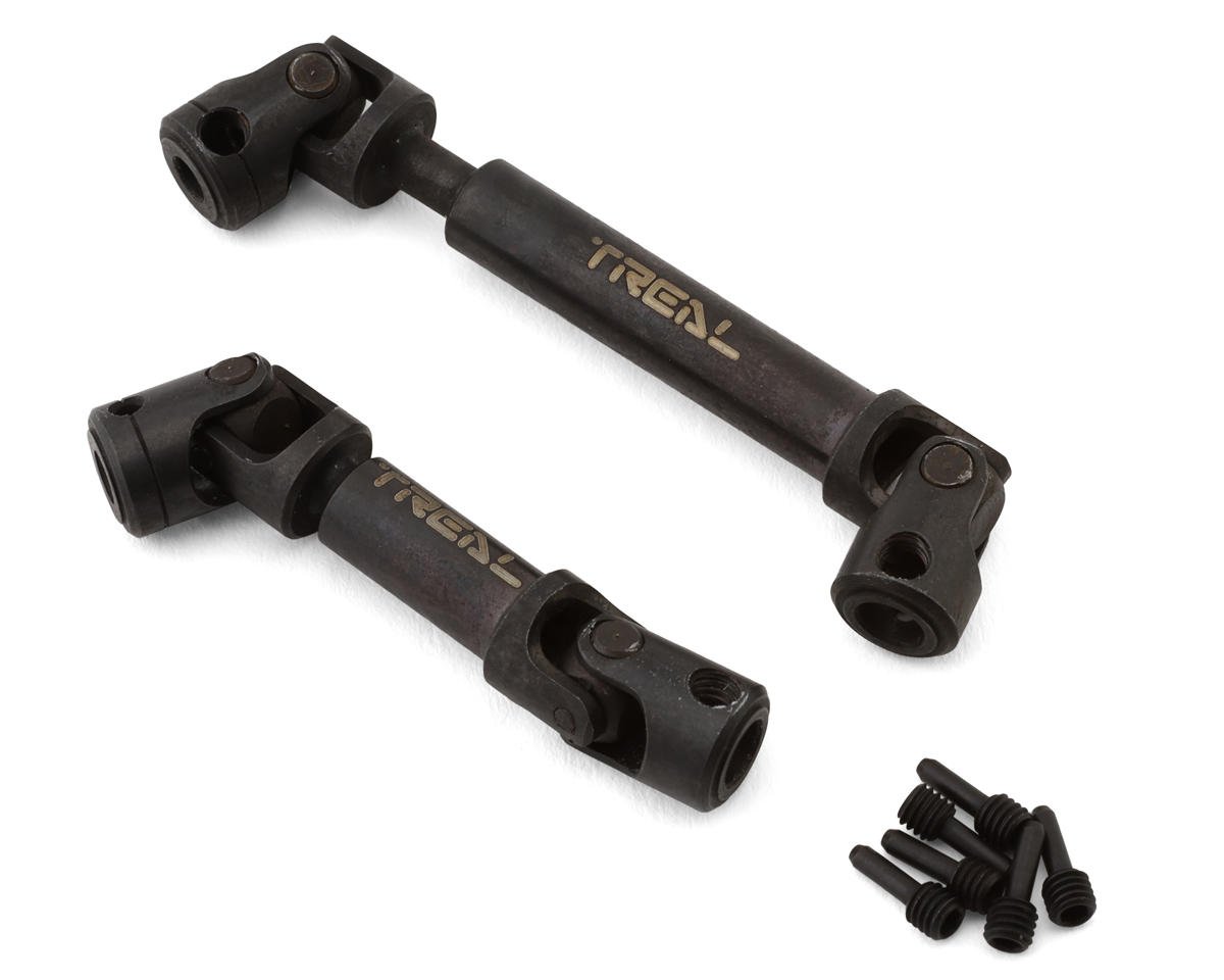 Treal Hobby Heavy Duty Steel Center Slider Driveshaft Set for Traxxas TRX-4M (TLHTTRX-4M-37)