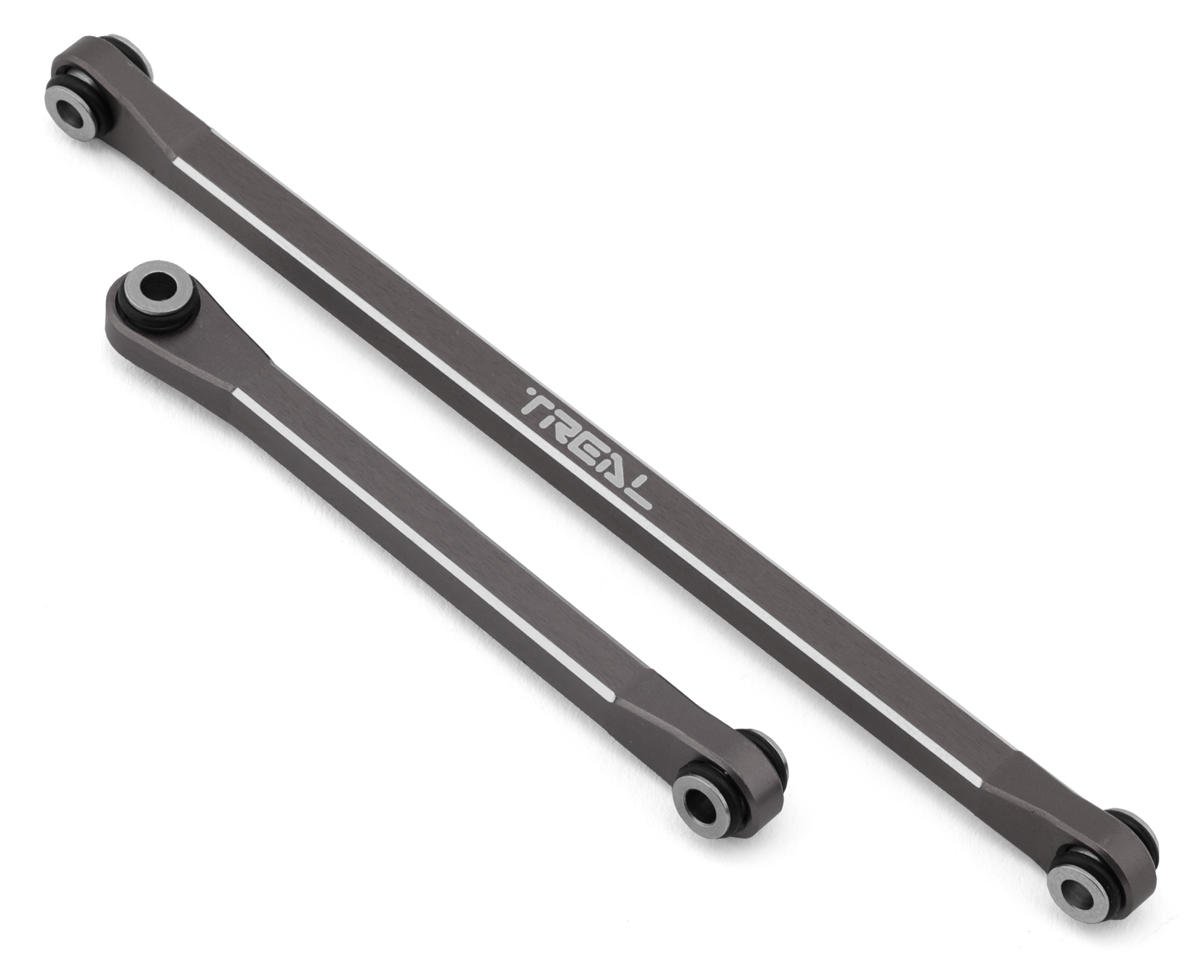 Treal Hobby Axial UTB18 Aluminum Front Steering Linkage Set (Grey) (TLHTUTB18-21)
