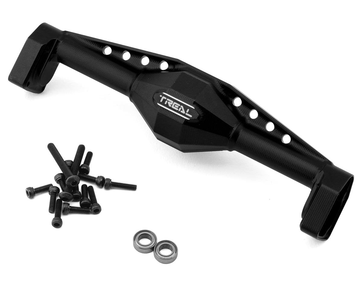 Treal Hobby Axial UTB18 Aluminum Rear Axle Housing (Black) (TLHTUTB18-31)