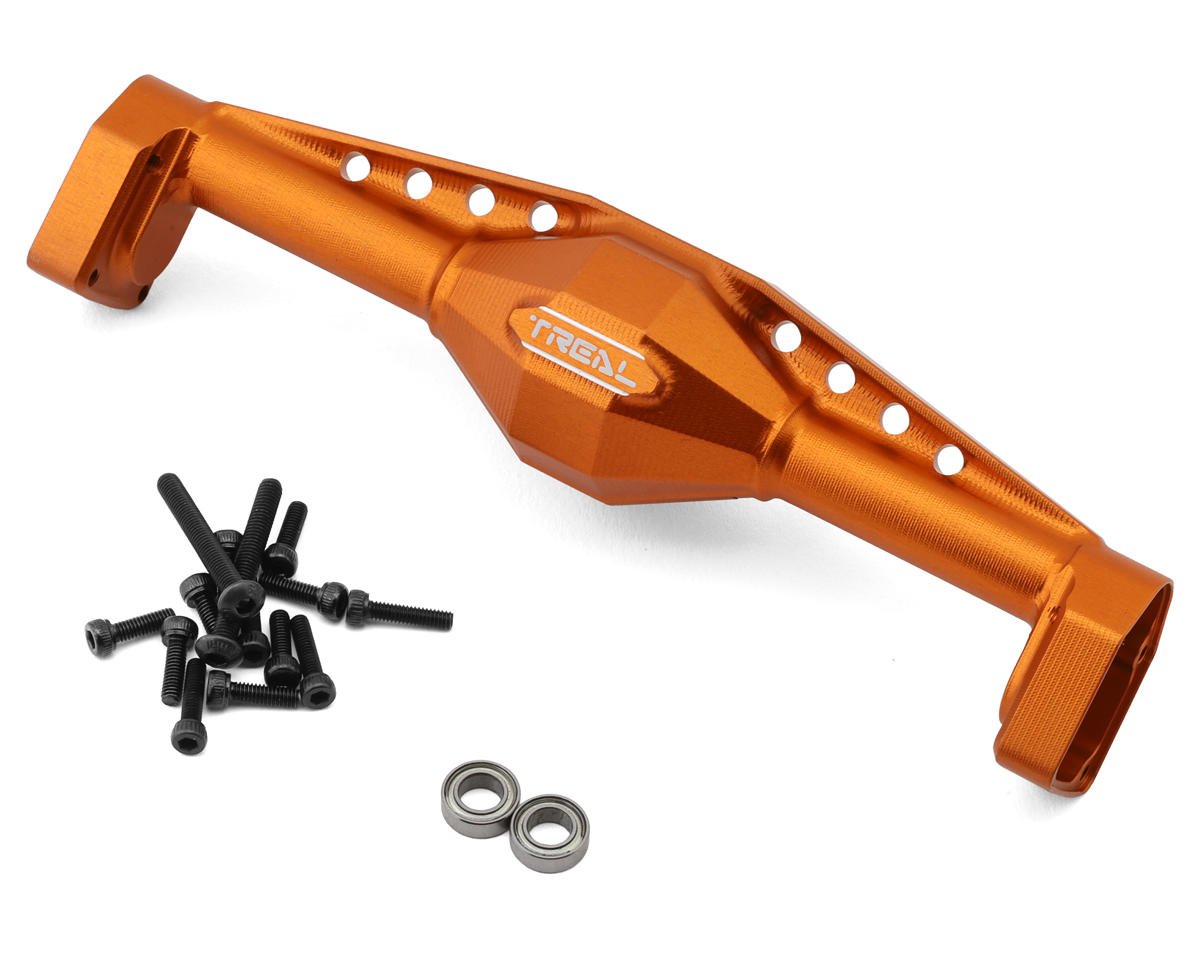 Treal Hobby Axial UTB18 Aluminum Rear Axle Housing (Orange) (TLHTUTB18-32)