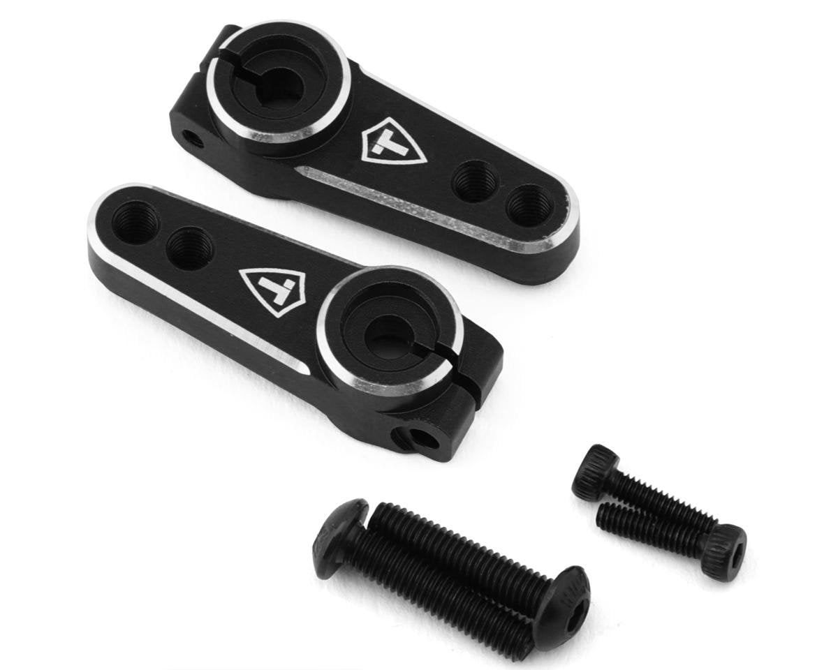 Treal Hobby Axial UTB18 Aluminum Servo Horn Set (Black) (23T) (TLHTUTB18-59)