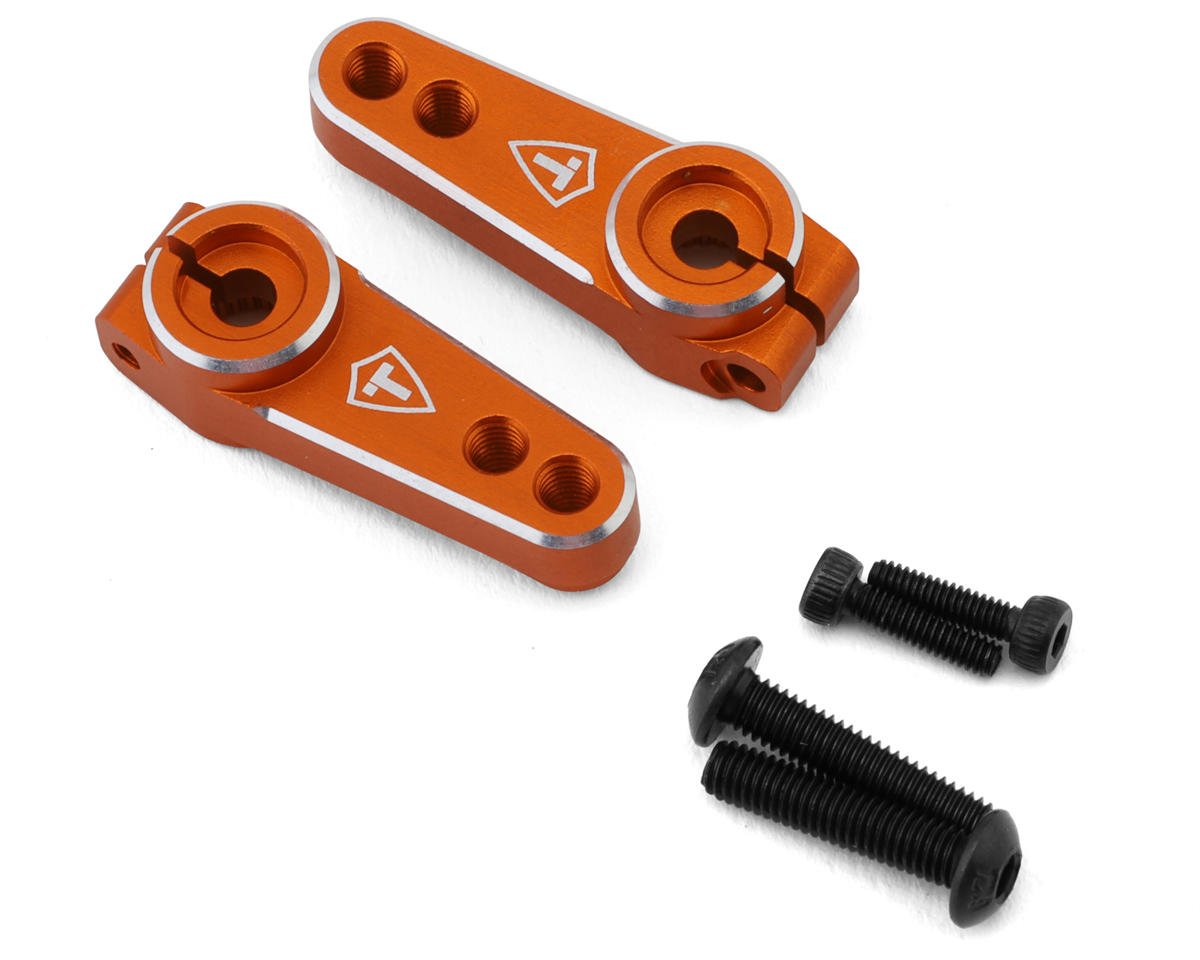 Treal Hobby Axial UTB18 Aluminum Servo Horn Set (Orange) (25T) (TLHTUTB18-66)