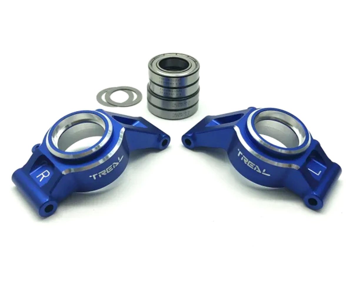 Treal Hobby 7075 Aluminum Rear Hub Set for Traxxas¨ X-Maxx¨ (Blue) (2) (TLHTXMAXX-08)