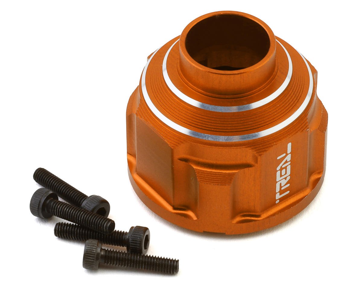 Treal Hobby Aluminum Differential Housing Case for Traxxas XRT (Orange) (TLHTXRT-24)
