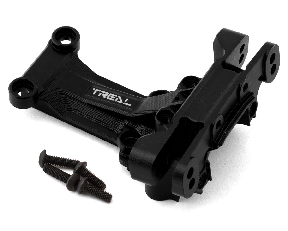 Treal Hobby Aluminum Front Upper Bulkhead for Traxxas XRT/X-Maxx (Black) (TLHTXRT-26)