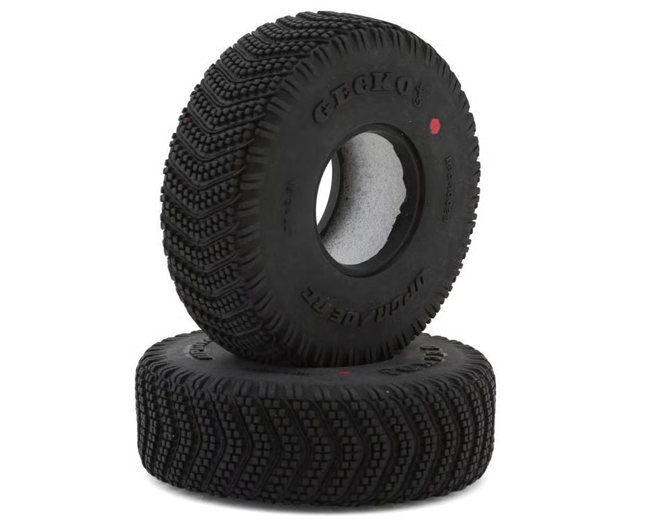UPGRADE RC - Micro Gecko 1.0" Class 2 Extreme Performance Micro Crawler Tires (2) (64mm OD) (Super Soft) (UPG-10029)