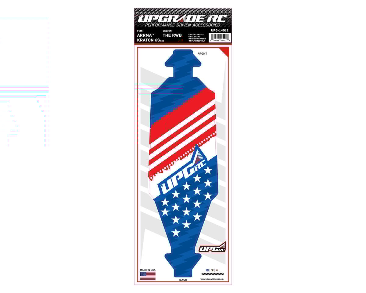 UpGrade RC Chassis Protector for Arrma¨ Kraton¨ 6S EXB (The RWB) (1) (UPG-14012)