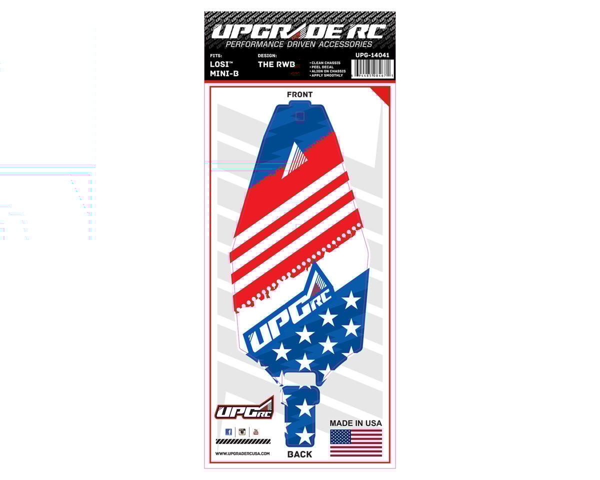 UpGrade RC Chassis Protector for Losi¨ Mini-Bª (The RWB) (1) (UPG-14041)