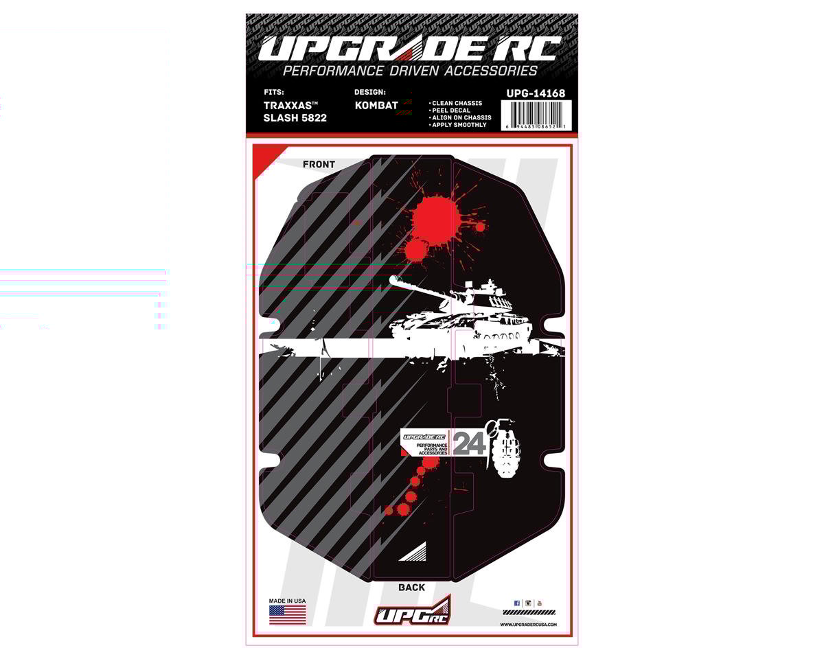 UpGrade RC Chassis Protector for Traxxas¨ Slash¨ 2WD (Kombat) (1) (UPG-14168)