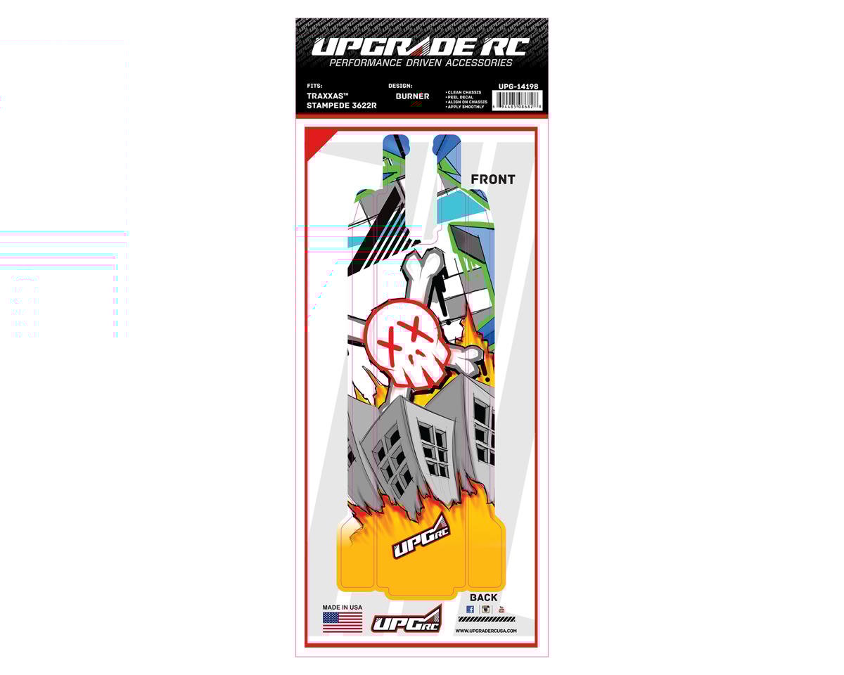 UpGrade RC Chassis Protector for Traxxas¨ Stampede¨ 2WD (Burner) (1) (UPG-14198)