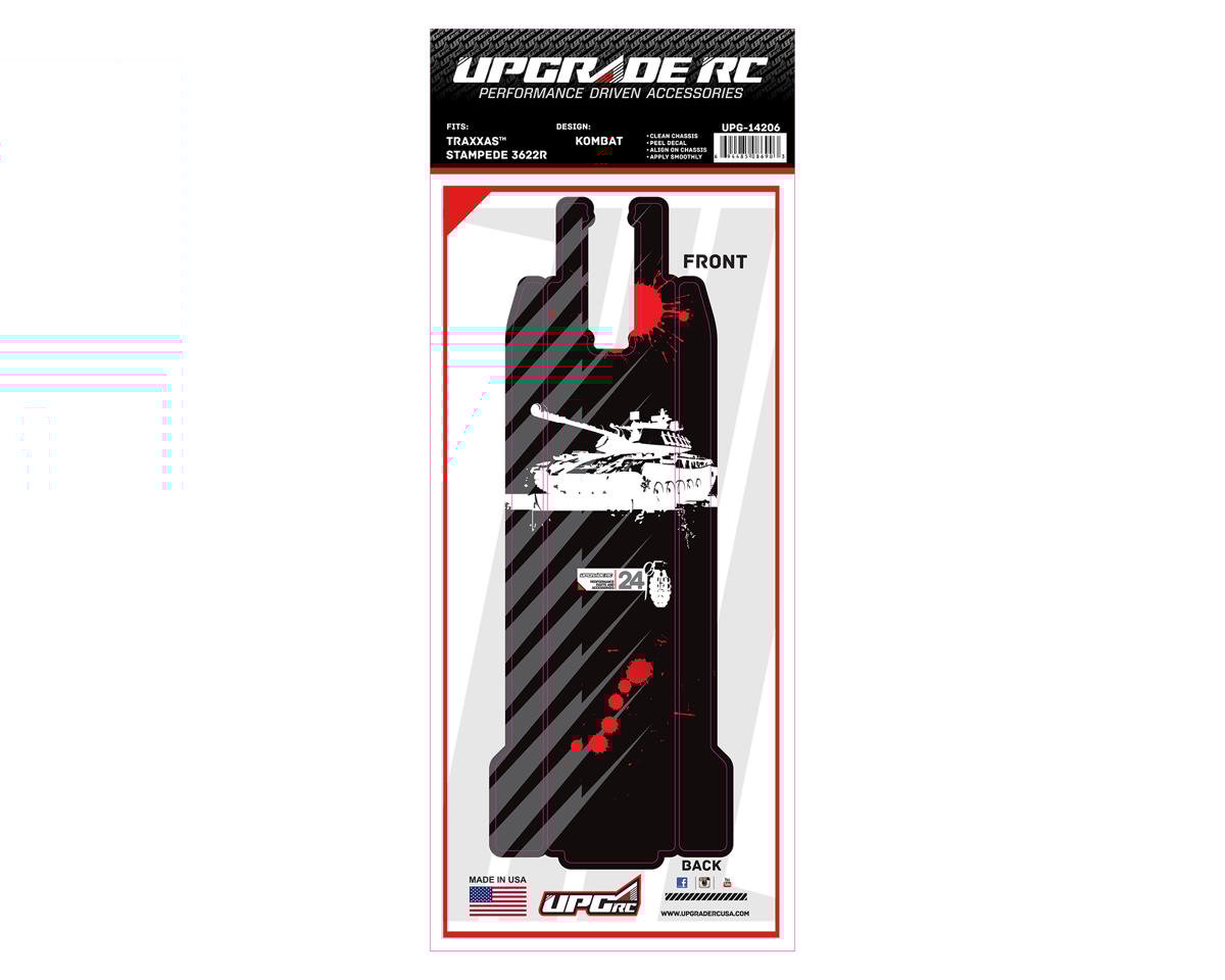 UpGrade RC Chassis Protector for Traxxas¨ Stampede¨ 2WD (Kombat) (1) (UPG-14206)