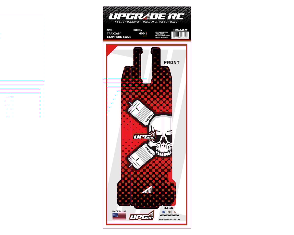 UpGrade RC Chassis Protector for Traxxas¨ Stampede¨ 2WD (Mod1) (1) (UPG-14207)