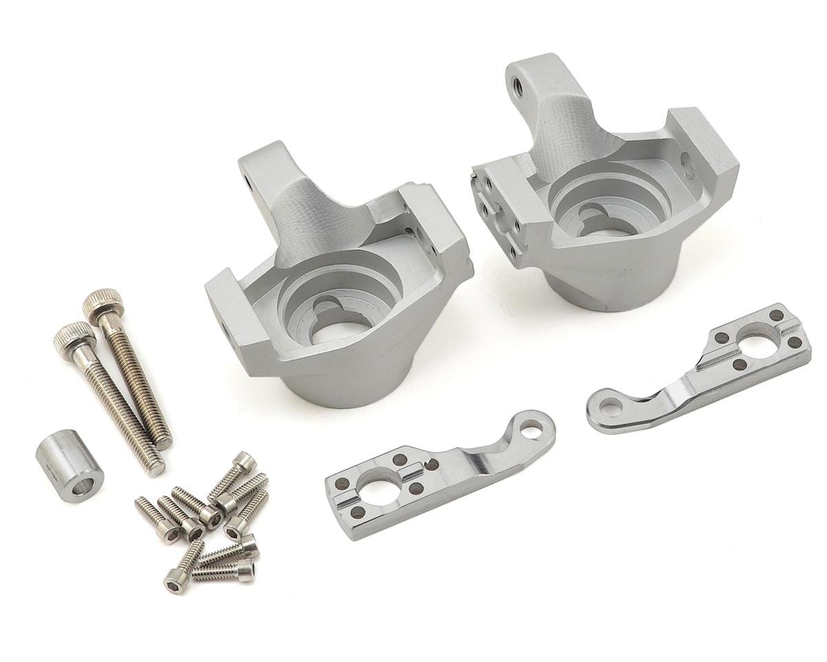 Vanquish Products Axial SCX10 II Steering Knuckles (Silver) (VPS02901)