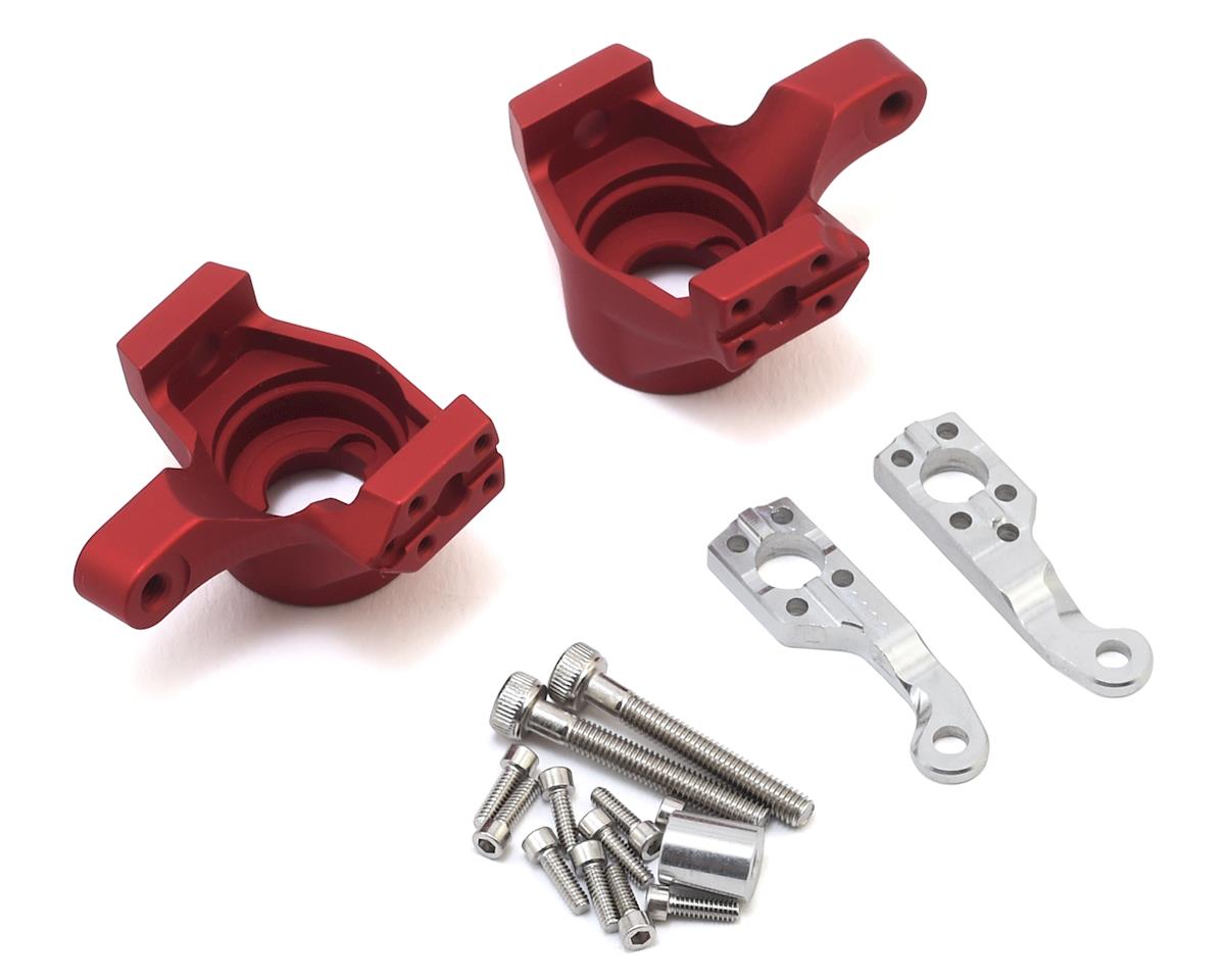 Vanquish Products Axial SCX10 II Knuckles (Red) (VPS02904)