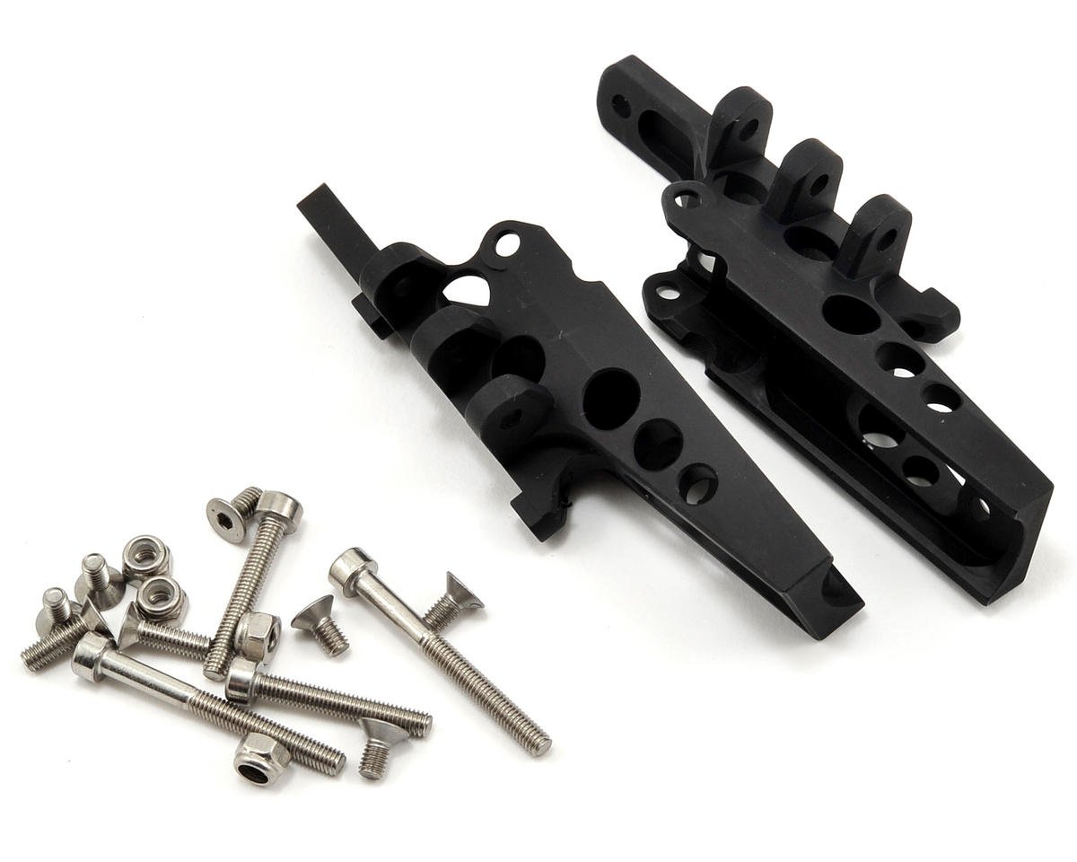 Vanquish Products Wraith/Yeti Aluminum HD Axle Truss Set (Black) (VPS04311)