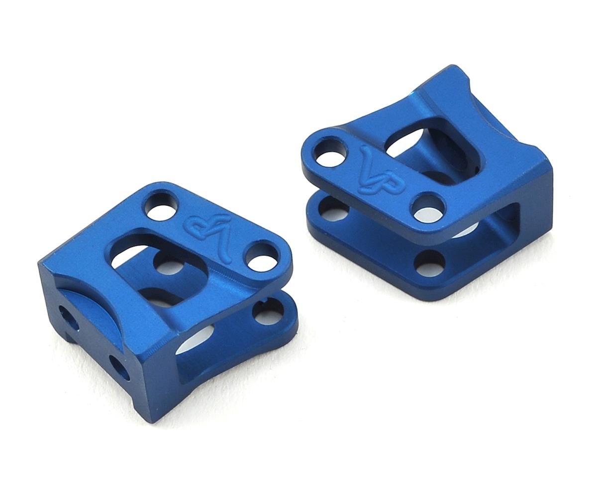 Vanquish Products Wraith Lower Shock Link Mount Set (Blue) (2) (VPS04723)