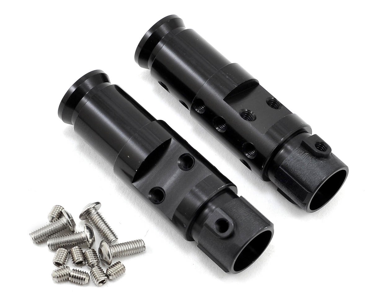 Vanquish Products "Currie Rockjock" SCX10 Front Tubes (Black) (VPS06671)