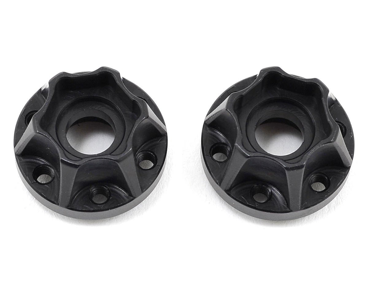 Vanquish Products SLW 475 Hex Hub Set (Black) (2) (0.475" Width) (VPS07113)