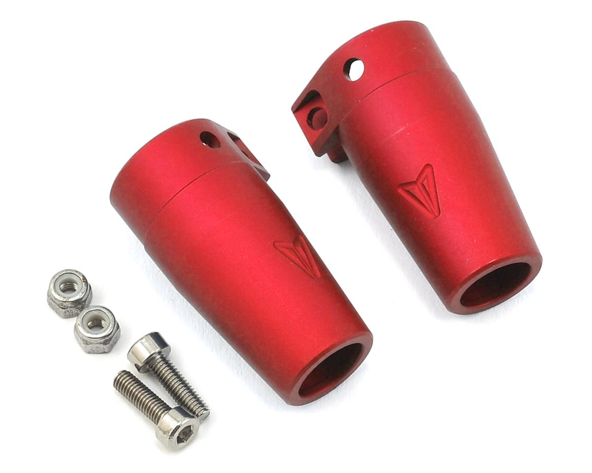 Vanquish Products Aluminum Wraith/Yeti Clamping Lockout (2) (Red) (VPS07674)