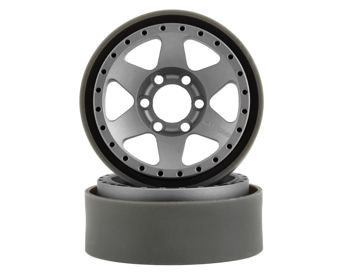 Vanquish Products Method MR310 1.9" Beadlock Crawler Wheels (Silver/Black) (2) (VPS07764)