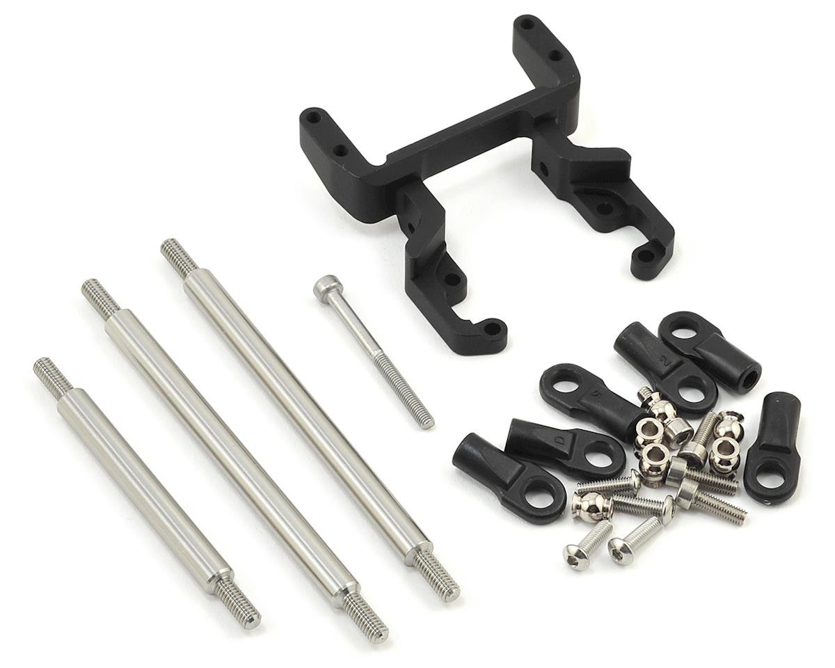 Vanquish Products Currie F9 SCX10 II Servo Mount (Black) (VPS07856)