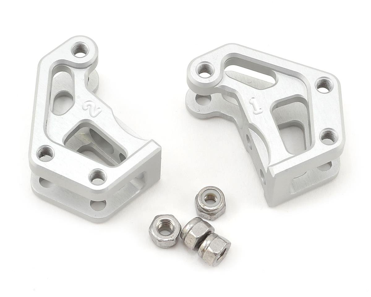 Vanquish Products AR60 Dual Shock/Link Mounts (2) (Silver) (VPS08091)