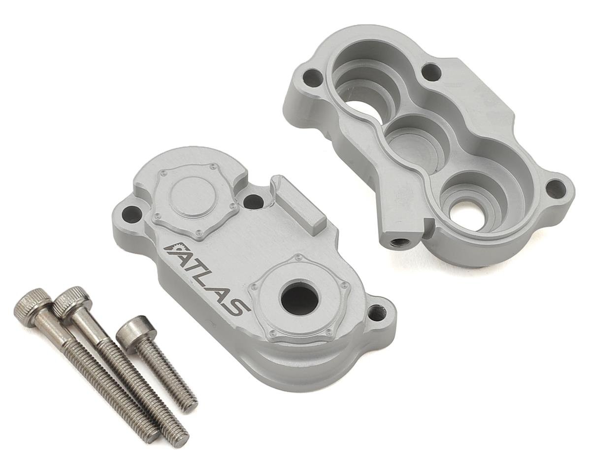 Vanquish Products Atlas SCX10 II Aluminum Transfer Case (Silver) (VPS08104)