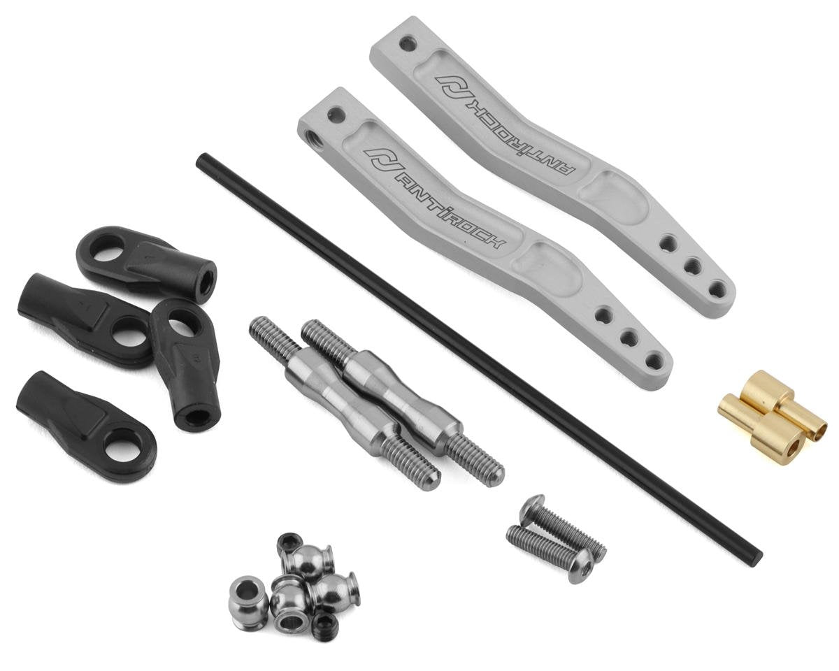 Vanquish Products Axial Yeti Rock Jock Antirock V3 Sway Bar Set (Clear) (VPS08303)