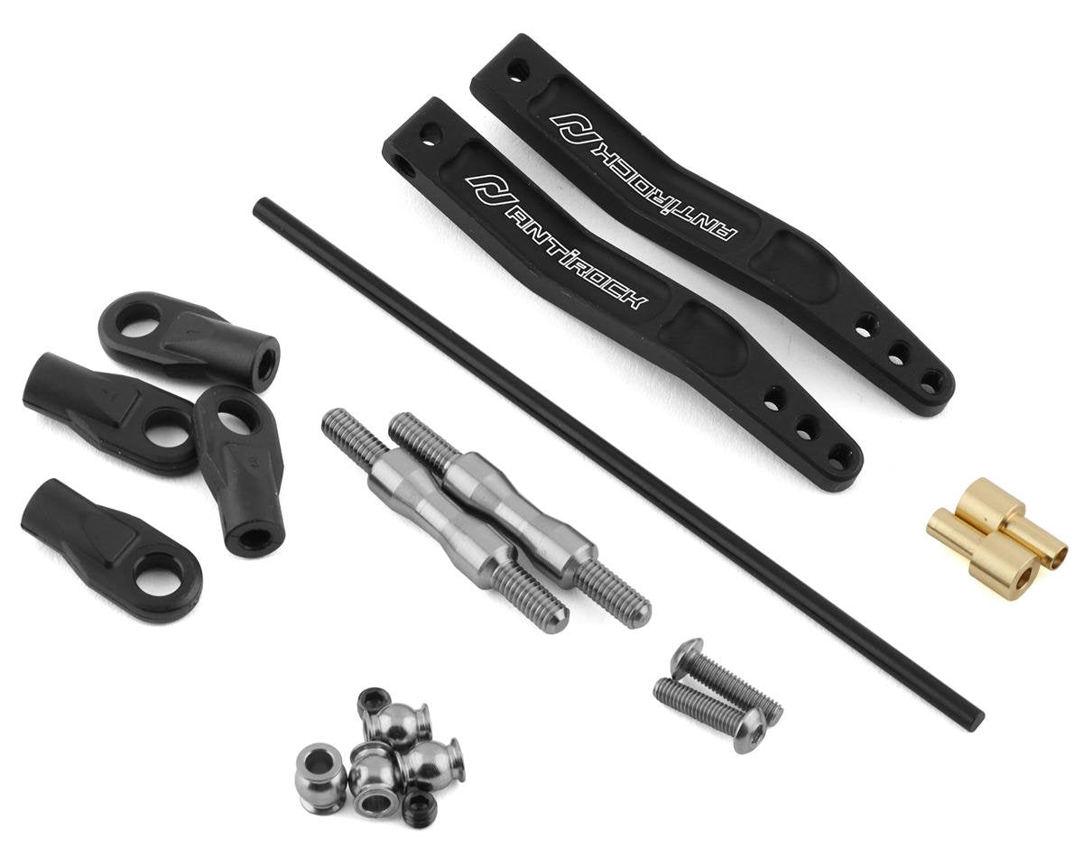 Vanquish Products Rock Jock Antirock V3 Yeti Sway Bar Set (Black) (VPS08304)
