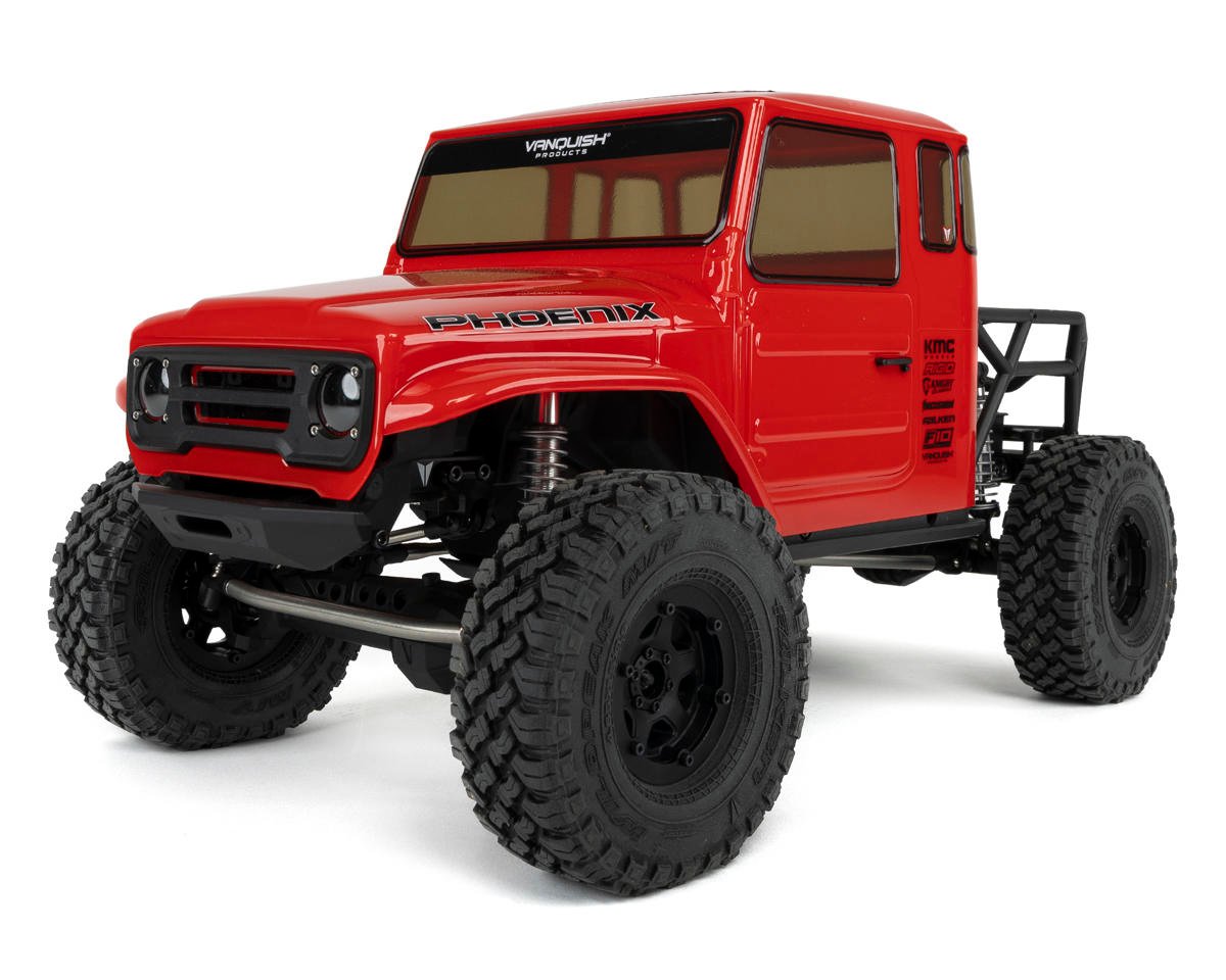 Vanquish Products VS4-10 Phoenix Straight Axle RTR Rock Crawler (Red) (VPS09011A)