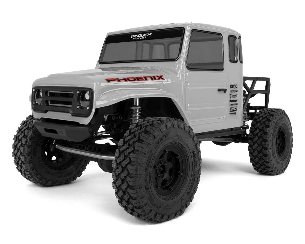 Vanquish Products VS4-10 Phoenix Straight Axle RTR Rock Crawler (Grey) (VPS09011B)