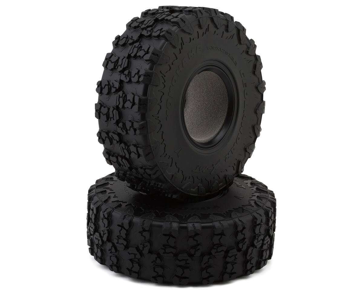 Vanquish Products Yokohama Geolandar X-MT 2.2" 1/10 Rock Crawler Tires (2) (Red) (VPS10106)