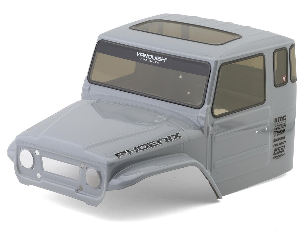 Vanquish Products VS4-10 Phoenix Pre-Painted Body (Grey) (Front Cab) (VPS10221)