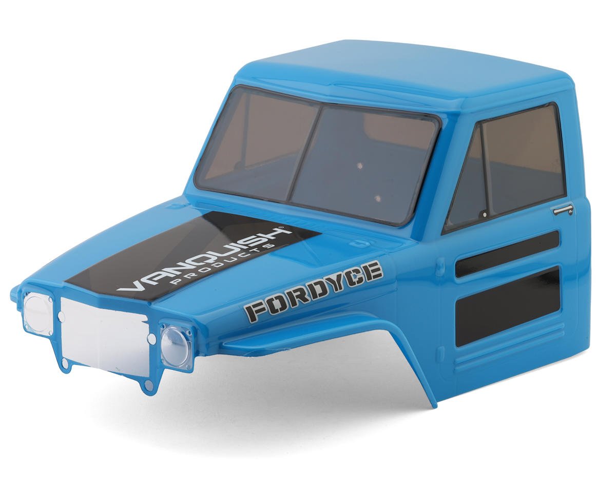 Vanquish Products Fordyce Pre-Painted Cab (Blue) (VPS10233)