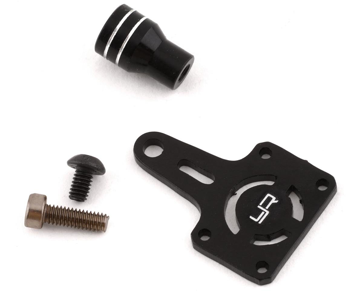 Yeah Racing Axial SCX24 Aluminum Spare Tire Mount (Black) (AXI00002V2) (YEA-AXSC-064)