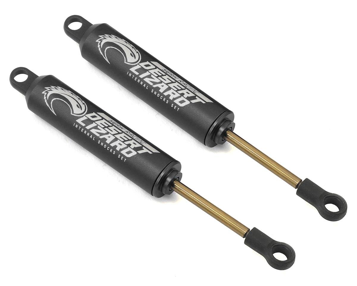 Yeah Racing 100mm Desert Lizard Two Stage Internal Spring Shock (2) (Black) (YEA-DDL-100BK)