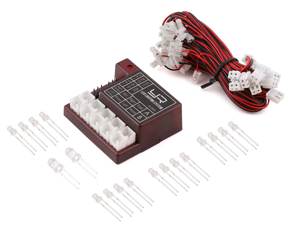Yeah Racing 2-Channel LED Light Kit w/Light Controller (YEA-LK-0034)