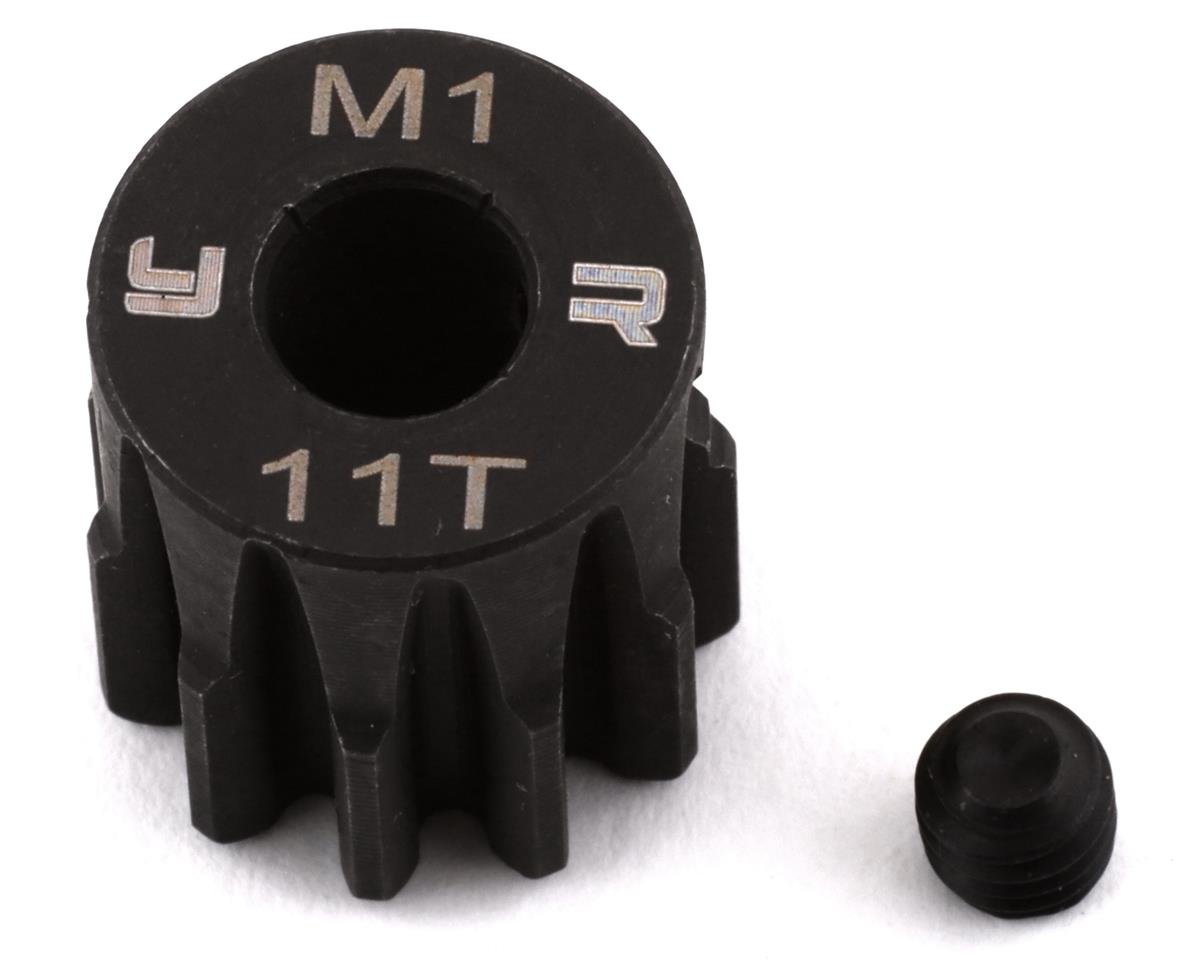 Yeah Racing Hardened Steel Mod 1 Pinion Gear (5mm Bore) (11T) (YEA-MG-10001)