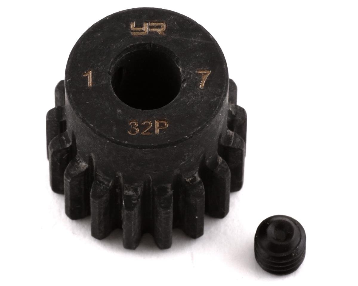 Yeah Racing Steel 32P Pinion Gear (5mm Bore) (17T) (YEA-MG-32005)