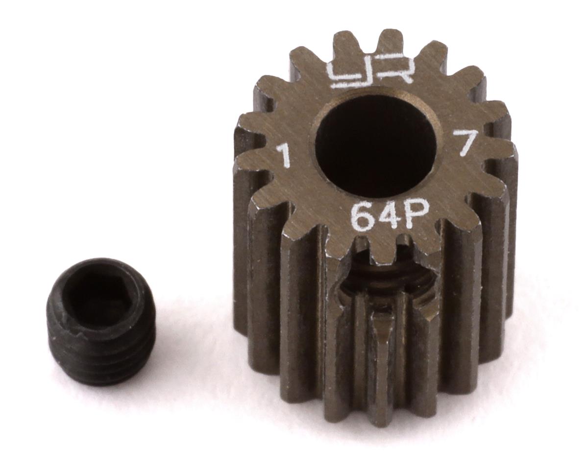 Yeah Racing 64P Hard Coated Aluminum Pinion Gear (17T) (YEA-MG-64017)