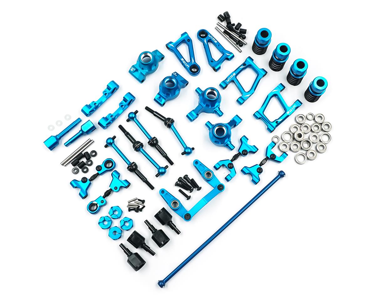 Yeah Racing Tamiya TT-01/TT-01E Aluminum Performance Conversion Kit (Blue) (YEA-TATT-S05BU)