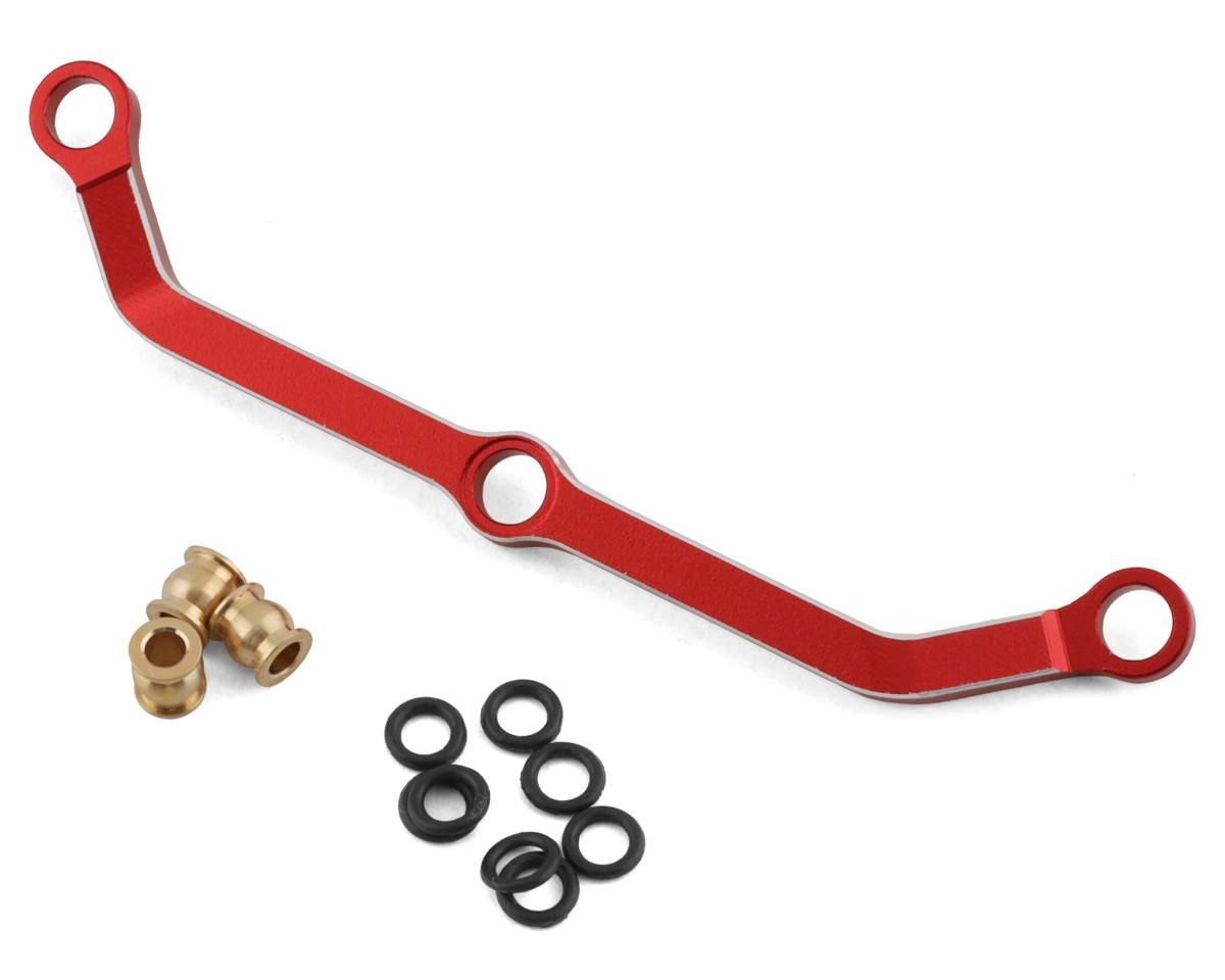 Yeah Racing Aluminum Steering Link for Traxxas TRX-4M (Red) (YEA-TR4M-010RD)