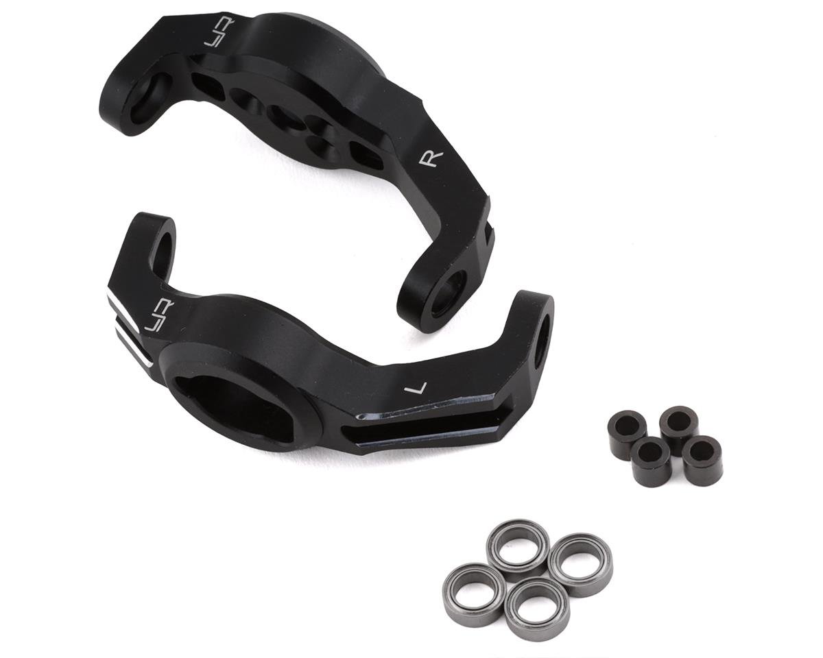 Yeah Racing Aluminum C-Hubs for Traxxas TRX-4/TRX-6 (Black) (2) (41g) (YEA-TRX4-001BK)