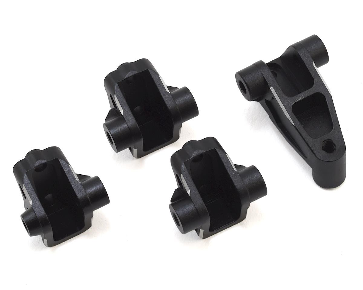 Yeah Racing Aluminum Suspension Link Mount Set for Traxxas TRX-4 (Black) (YEA-TRX4-011BK)