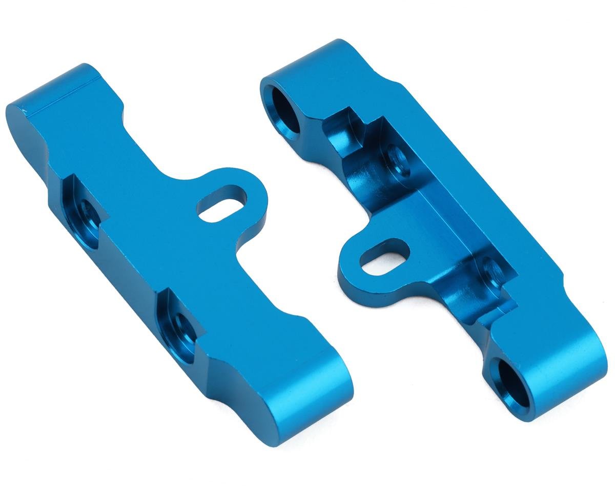 Yeah Racing Tamiya TT-02 Aluminum Front & Rear Lower Suspension Arm Mounts (YEA-TT02-011BU)