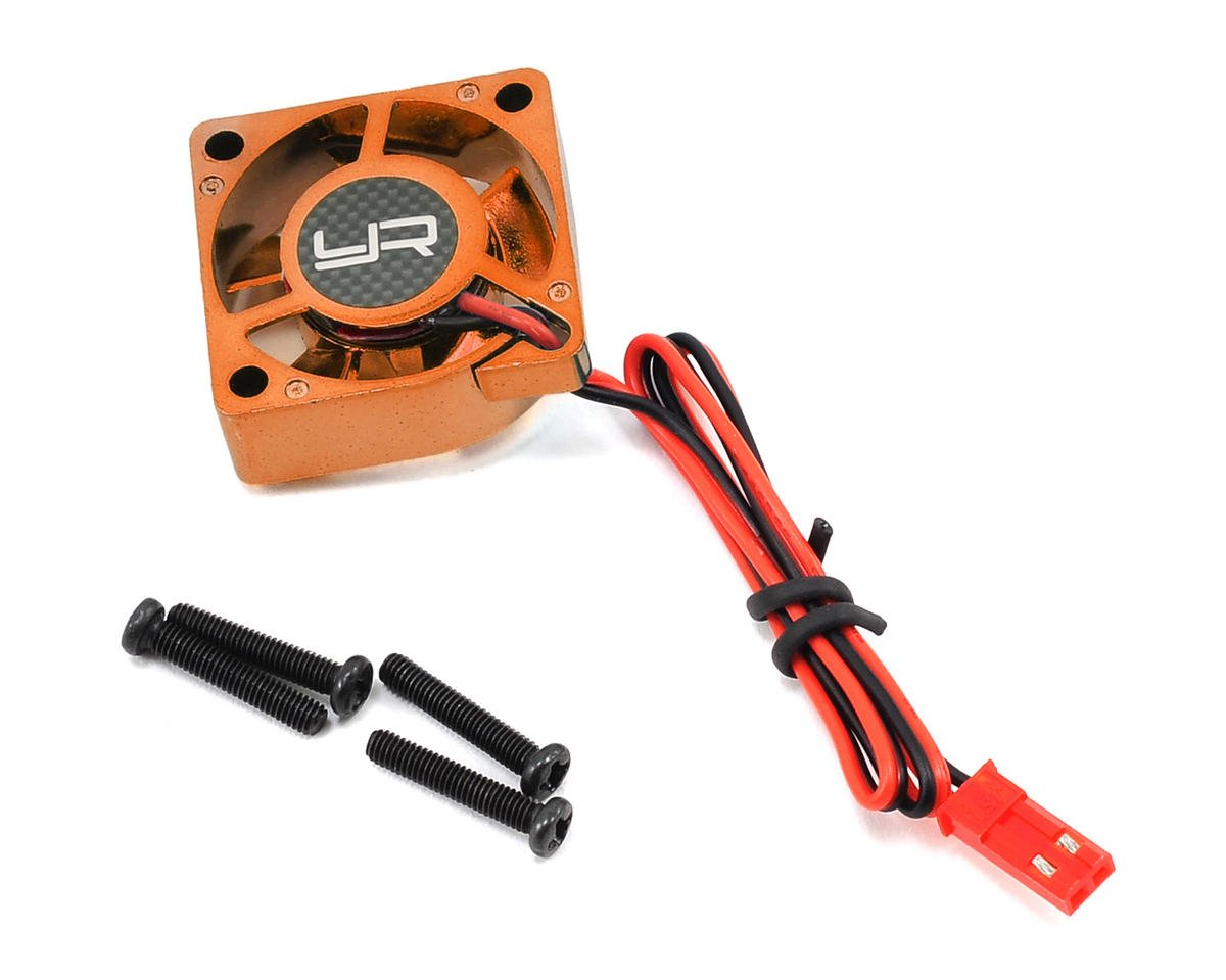 Yeah Racing 30x30x10mm Tornado High Speed Fan (Orange) (YEA-YA-0180OR)
