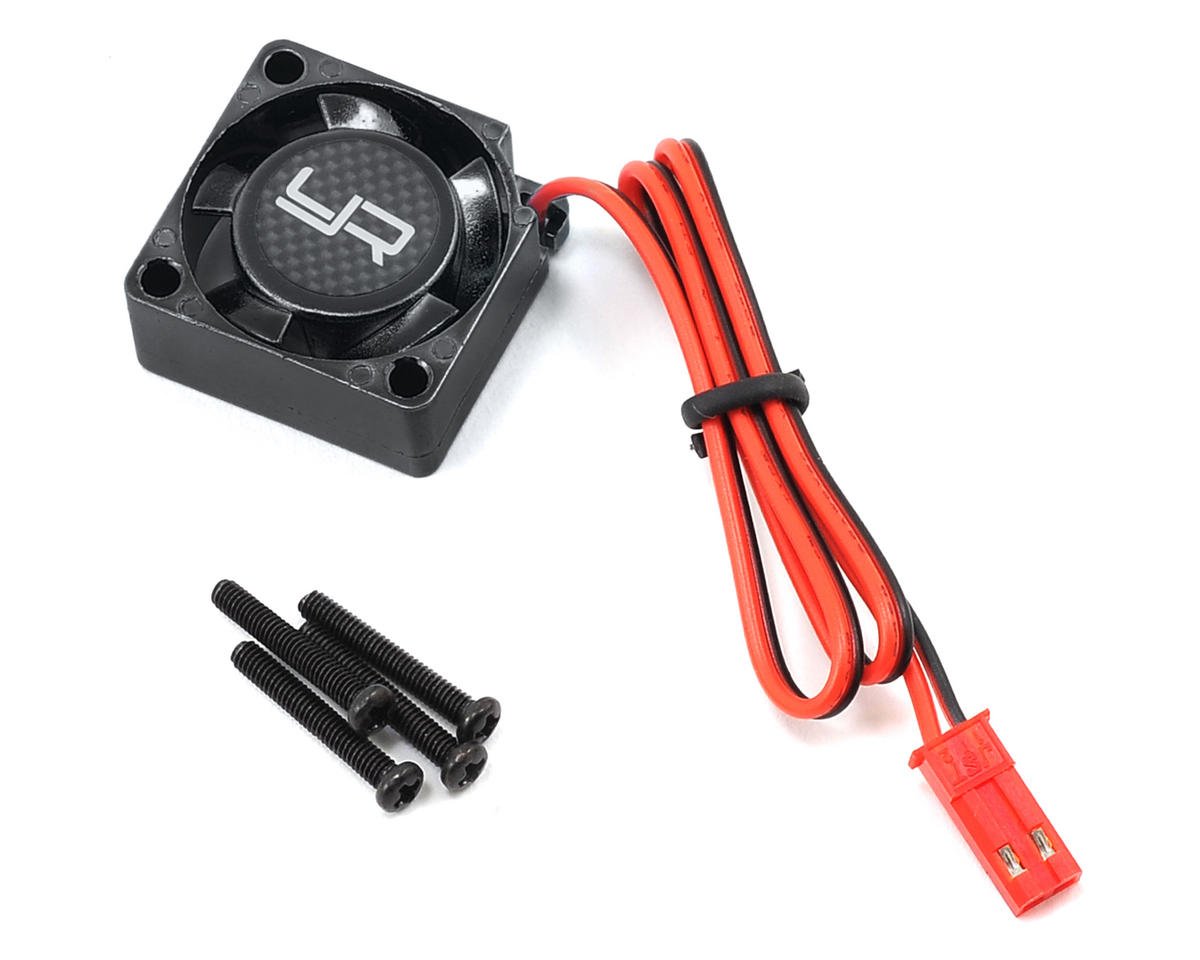 Yeah Racing 25x25x10mm Tornado High Speed Fan (Black) (YEA-YA-0201)