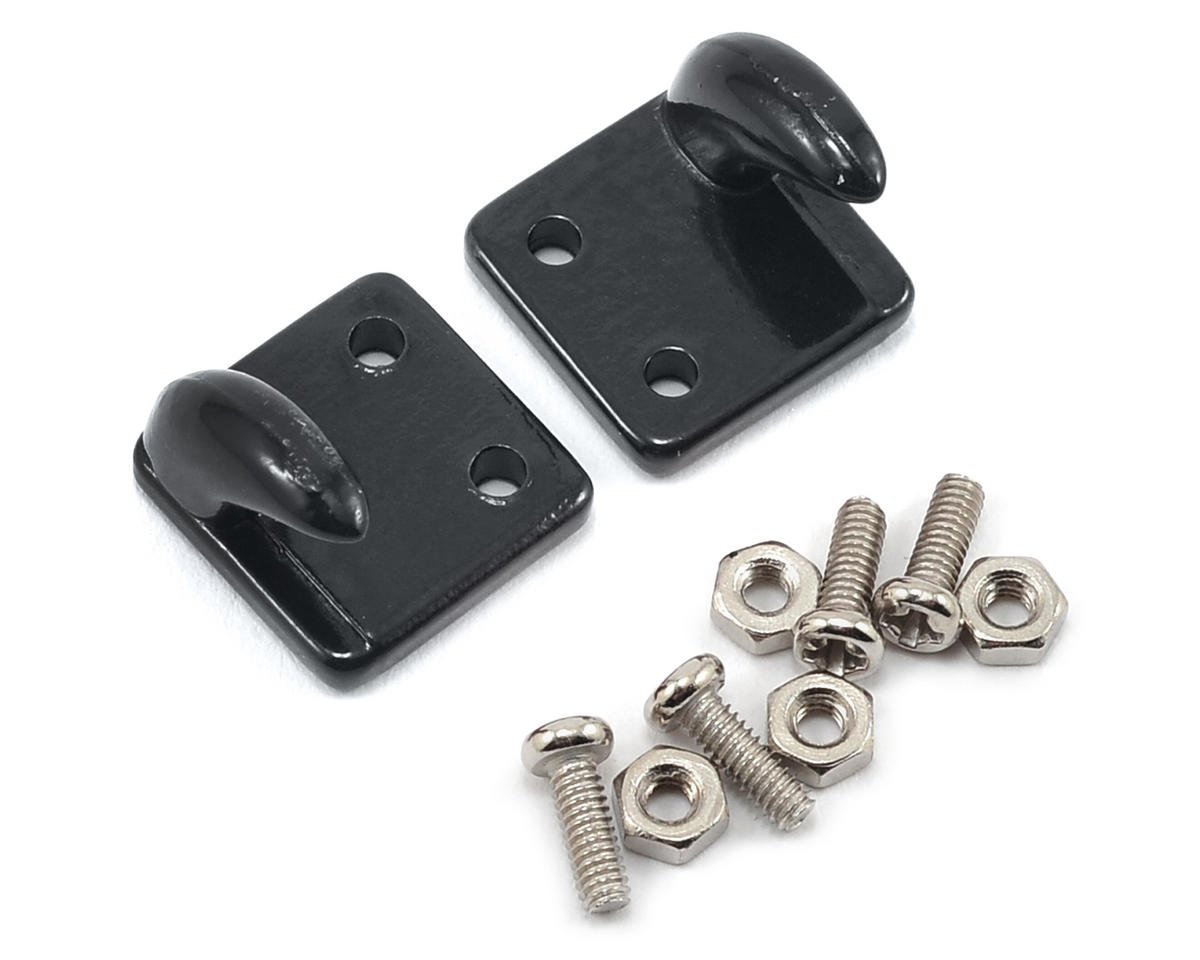 Yeah Racing 1/10 Crawler Scale Accessory Set (Black) (Off Center Hooks) (YEA-YA-0379BK)