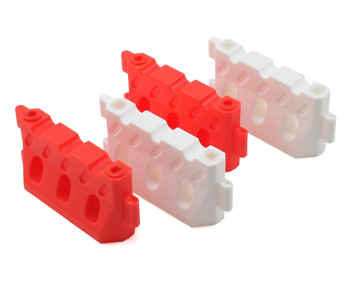 Yeah Racing 1/10 Crawler/Drifter Scale Accessory (Road Safety Barriers) (YEA-YA-0432)